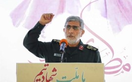 به نابودی رژیم صهیونیستی سرعت داده می‌شود/ از هر گروه مبارزی علیه رژیم صهیونیستی در دنیا پشتیبانی می‌کنیم/ دیر نباشد که فتح قدس را ببینیم ....