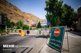 آزادراه تهران - شمال و جاده چالوس یکطرفه شد