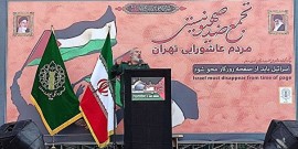 سردار فدوی: روند پر کردن دست فلسطینیان را ادامه می‌دهیم 