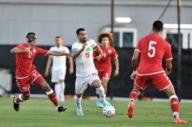 شکست تلخ تیم ملی در دقایق پایانی مقابل تونس