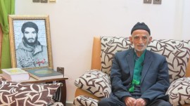  پدر شهید سید مجتبی علمدار دعوت حق را لبیک گفت