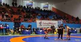 قهرمانی بابل در کشتی آزاد جوانان مازندران