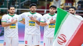 برد بزرگ هندبال ایران برابر شیلی در ثانیه های آخر