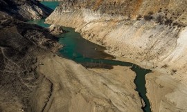 وضعیت وحشتناک و بحرانی بزرگ‌ترین سد مازندران‌ / آب سد شهید رجایی ته کشید