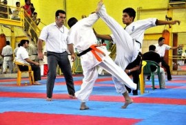 آغاز مسابقات بین‌المللی کاراته در مازندران