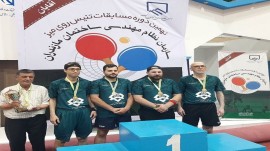 ساری قهرمان تنیس روی میز نظام مهندسی ساختمان مازندران