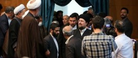ضرب و شتم خبرنگار توسط محافظان سید حسن خمینی