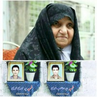 مادر دو شهید بابلی به فرزندان شهیدشان پیوست