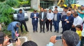 آغاز عملیات اجرایی دیواره حفاظتی رودخانه‌های بابلرود و تالار