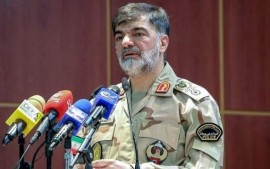 فرمانده انتظامی کل کشور با بیان اینکه گروهگ‌های تروریستی ‌منتظر حملات سخت‌ نیروهای مسلح ایران باشند، گفت: عملکرد افتخارآمیز نیروهای انتظامی در تامین امنیت استان منجر به کینه دشمنان شده است / ما تنها نباید منتظر ورود گروهگ و سپس دفاع در برابر ....