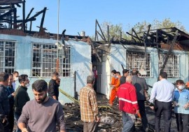 عامل آتش سوزی کمپ ترک اعتیاد لنگرود دستگیر شد