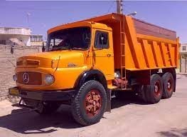 توقیف کامیون بنز با راننده ۱۱ ساله 