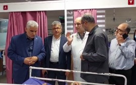 فوت ۸ بیمار در جریان آتش سوزی بیمارستان قائم رشت+ اسامی