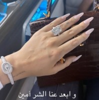 تصاویر؛ حلقه ازدواج گرانقیمت جورجینا با دعای چشم‌زخم!