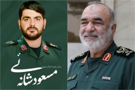 پیکر سردار سلامی در گلپایگان تشییع می‌شود