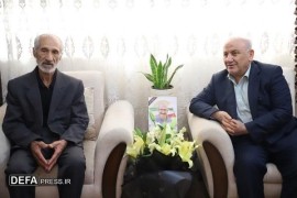 دیدار استاندار مازندران با خانواده دانشمند شهید باکویی