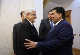 عارف: مخالف دخالت خارجی در لیبی هستیم/ المنفی: از ایران حمایت می‌کنیم