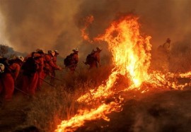آتش‌سوزی گسترده در کالیفرنیا هزاران نفر را مجبور به تخلیه کرد