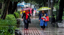 بارش باران و رعد و برق در نوار شمالی کشور