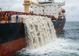 ماجرای ریختن چندین تُن برنج به دریا واقعیت دارد؟/ پشت پرده یک ویدئو جنجالی برملا شد