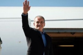 رئیس جمهور لحظاتی قبل ازطریق فرودگاه گرگان وارد گلستان شد.