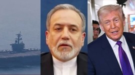 رئیس دستگاه دیپلماسی ایران در گفتگو با شبکه خبری MSNBC گفت : گزینه نظامی فقط اوضاع را پیچیده‌تر می‌کند و نه تنها پیامدهای فاجعه‌بار برای ما بلکه شاید برای کل منطقه و برای جامعه بین‌المللی خواهد داشت که از تشدید تنش‌های مختلف و جنگ‌ها در منطقه ما و فراتر از آن خسته شده‌اند ....