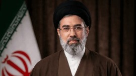 آیت‌الله سید مجتبی خامنه‌ای سومین رهبر جمهوری اسلامی ایران شد