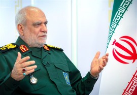 سردار خادمی رئیس سازمان اطلاعات سپاه سحرگاه امروز به شهادت رسید