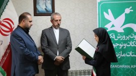 اعتراض کودکان مازندرانی علیه جنایات تجاوزکارانه آمریکایی -صهیونیستی
