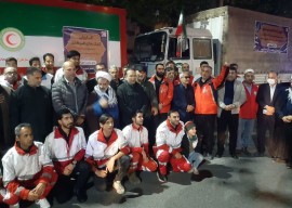 ۲ کامیون کمک‌های نیکوکار گنبدی راهی مناطق جنگ‌زده شد