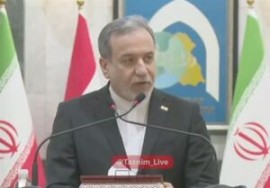 دیدار عراقچی با رئیس پارلمان عراق