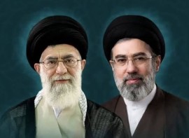 آیت الله سیدمجتبی خامنه ای در مراسم تشییع خانواده شهید خود شرکت می‌کنند؟
