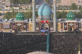بدرقه باشکوه آقای شهید ایران در قم/ اقامه نماز بر پیکر رهبر شهید انقلاب و خانواده ایشان در مسجد مقدس جمکران