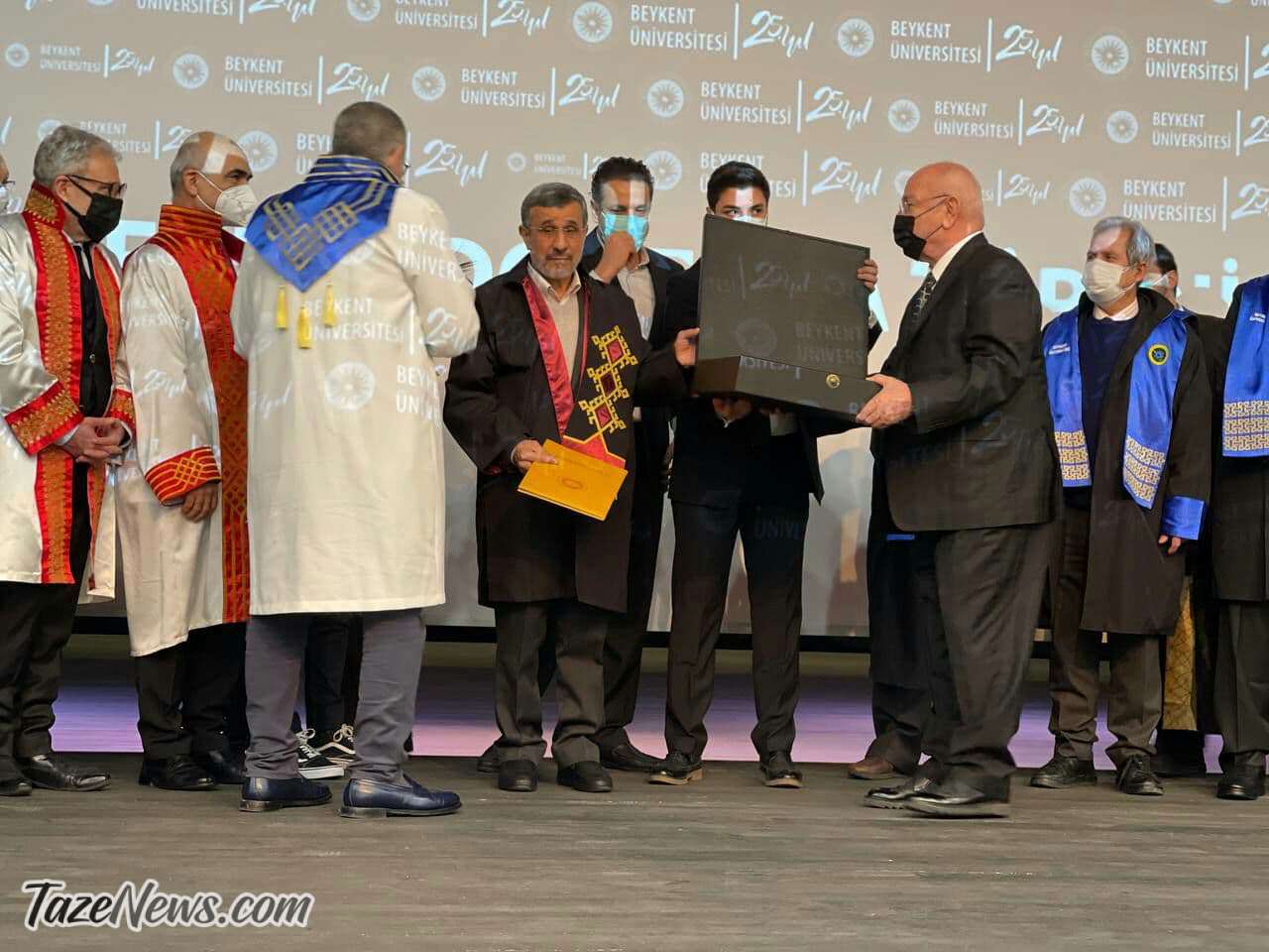 احمدی نژاد دکترای افتخاری
