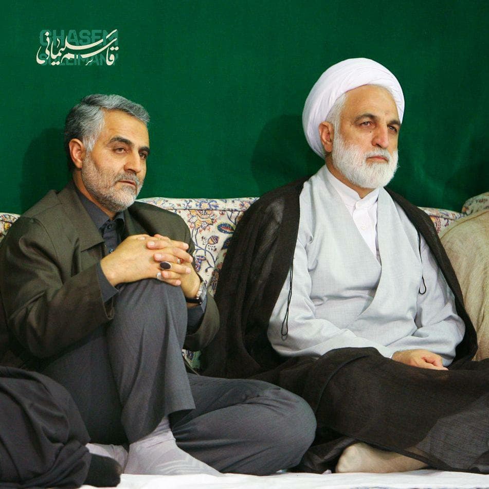 حجت الاسلام اژهای و شهید سلیمانی
