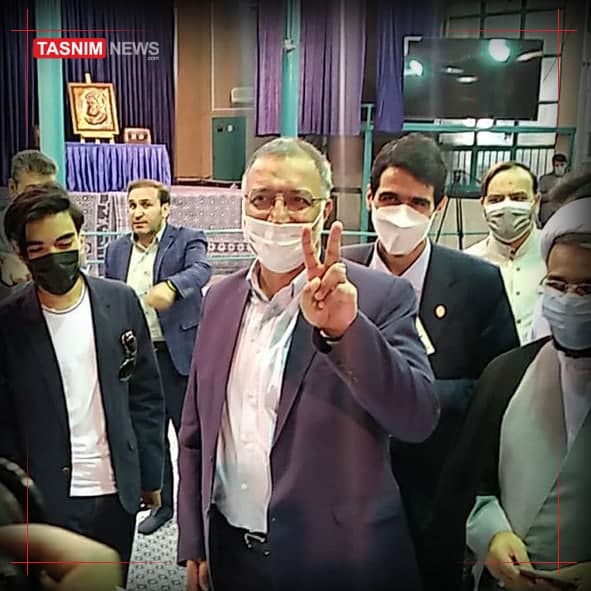 حضور علیرضا زاکانی در حسینیه جماران