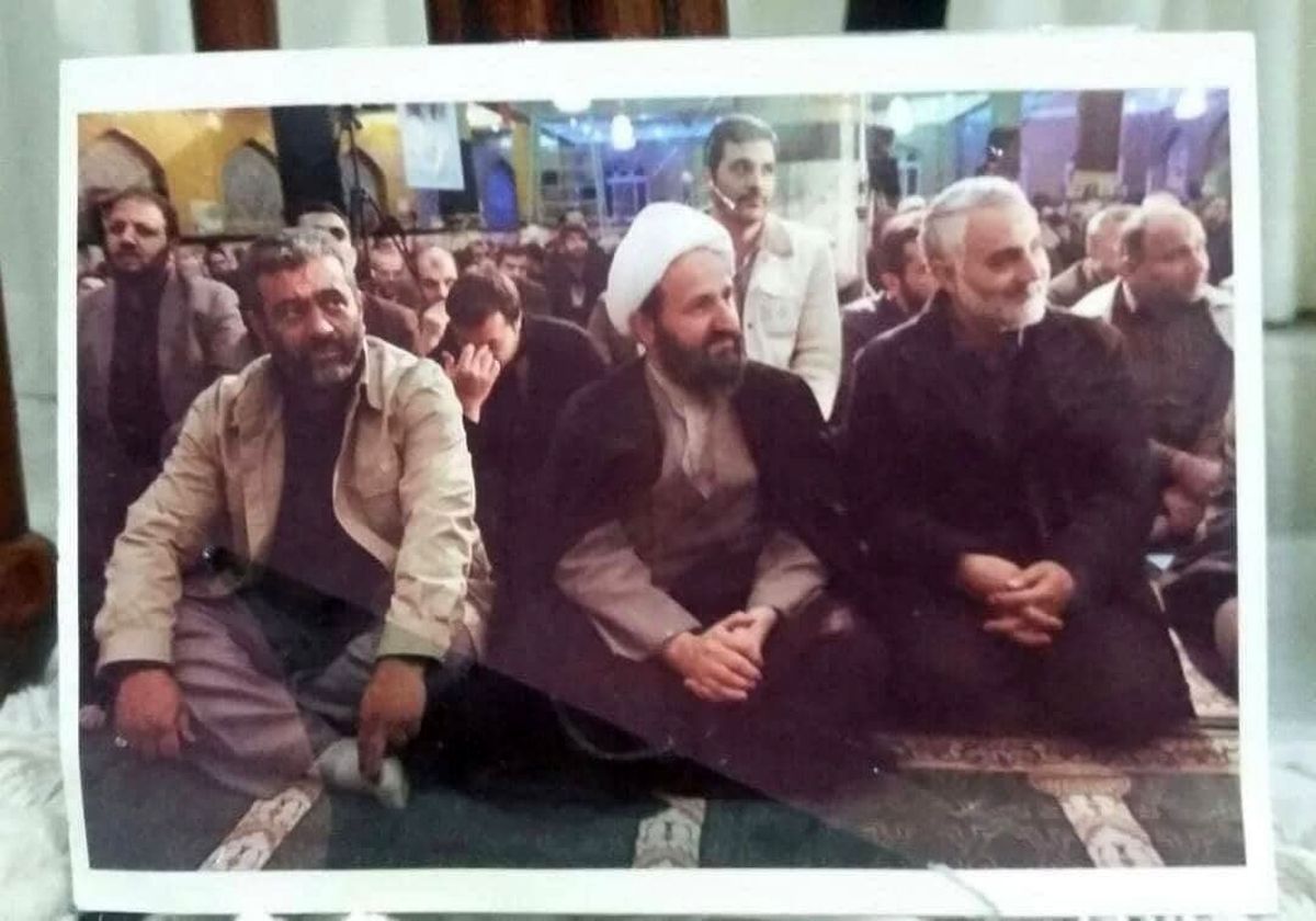 تصویری دیده نشده از سردار سلیمانی در قرچک ورامین