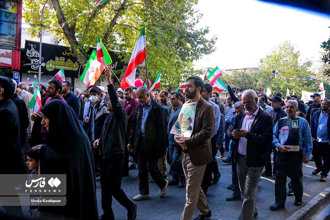 تصاویر مراسم یوم الله ۱۳ آبان روز ملی مبارره با استکبار جهانی 