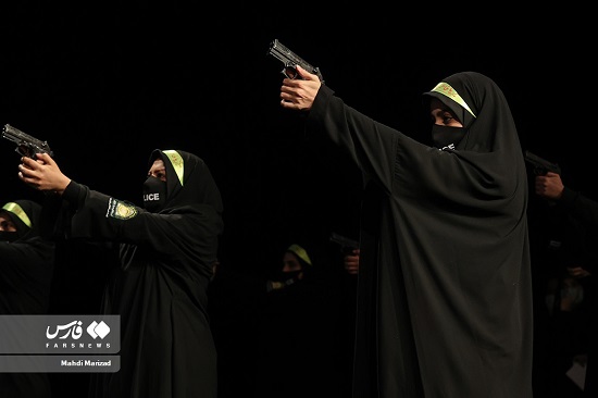تصاویر جالب از همایش تجلیل از بانوان پلیس پایتخت