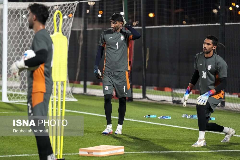 تصاویر: تمرین تیم ملی فوتبال ایران پیش از بازی با آمریکا