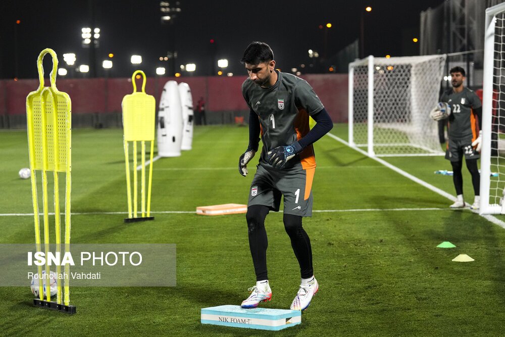 تصاویر: تمرین تیم ملی فوتبال ایران پیش از بازی با آمریکا