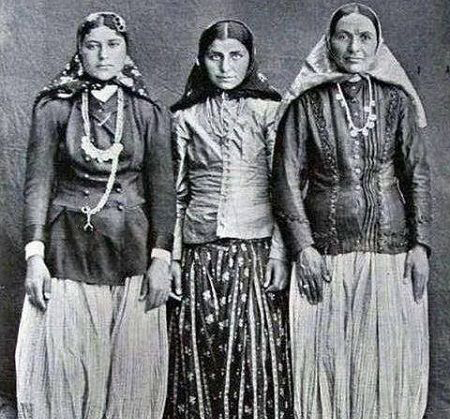 تصویر/ دختران بالاشهری دوره قاجار