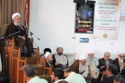 مراسم سالگرد ارتحال آيت الله روحاني با حضور نماينده ولي فقيه در استان و استاندار مازندران