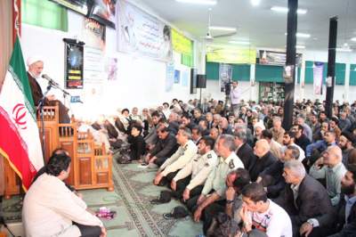 مراسم سالگرد ارتحال آيت الله روحاني با حضور نماينده ولي فقيه در استان و استاندار مازندران