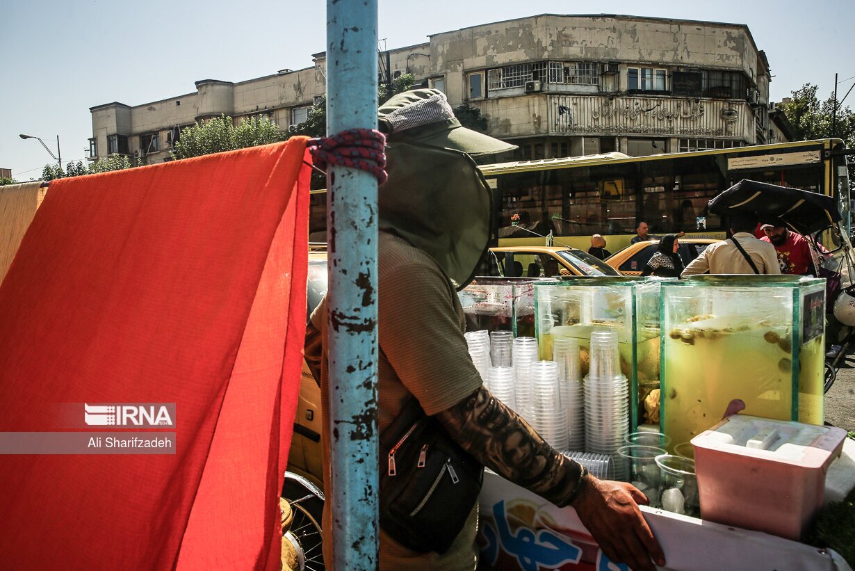 تصاویر: تهران؛ گرمترین روز سال