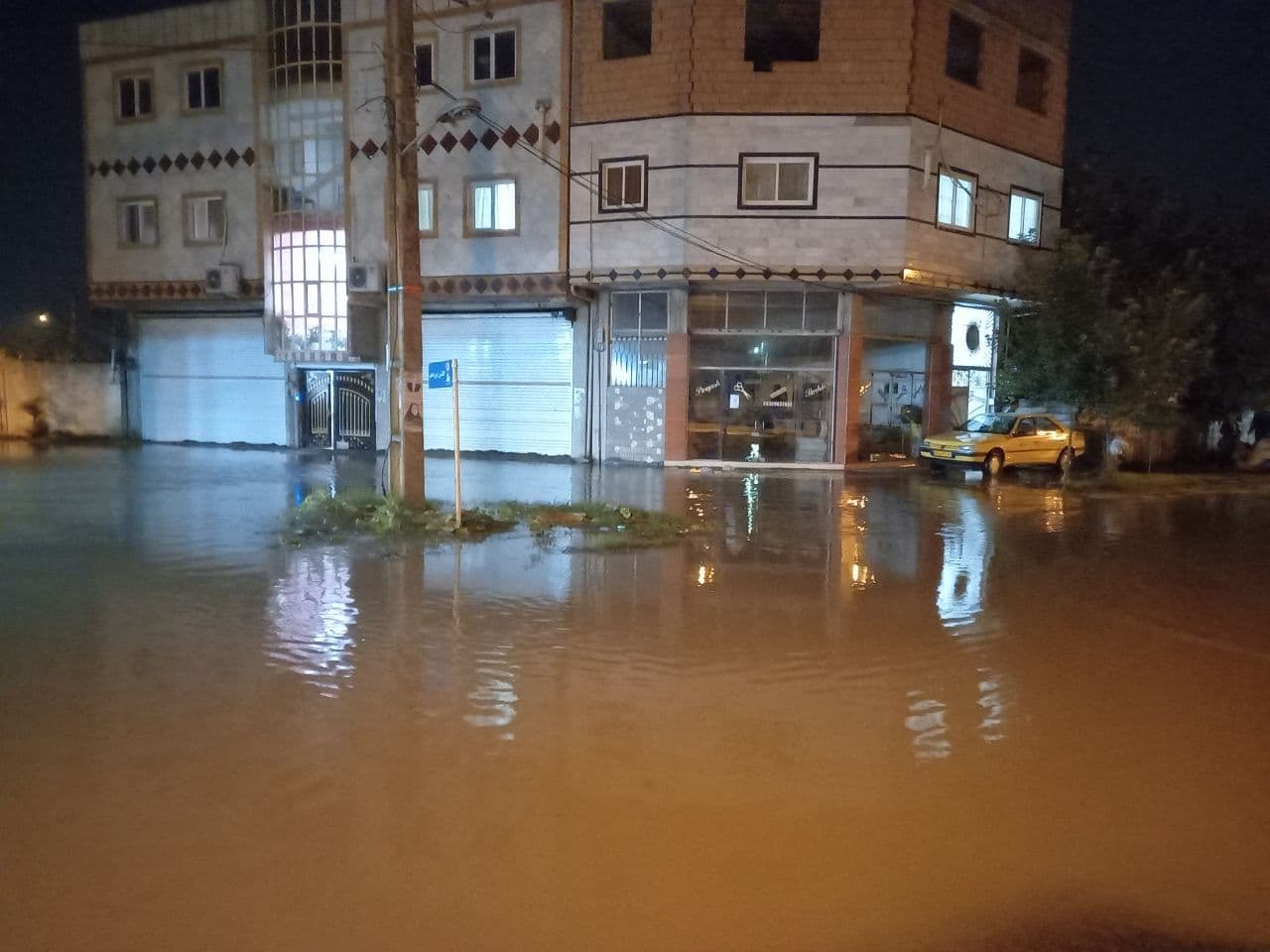 طغیان رودخانه در مازندران
