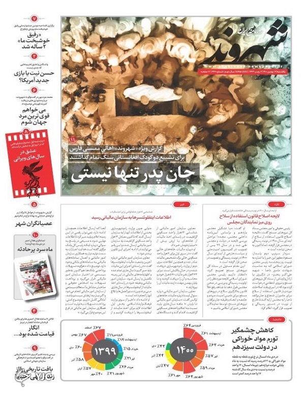 صفحه نخست روزنامهها - یکشنبه ۱۷ بهمن صفحه نخست روزنامهها - یکشنبه ۱۷ بهمن