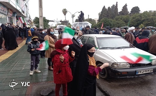 جشن ۴۳ سالگی انقلاب اسلامی در مازندران