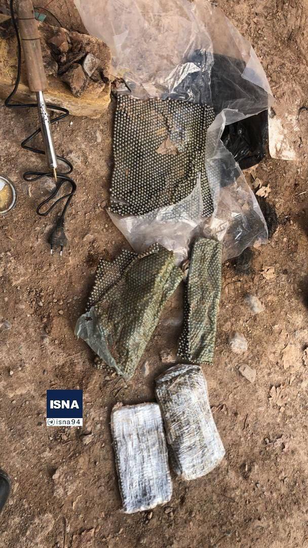 تصاویر عوامل و تجهیزات عملیات تروریستی کرمان