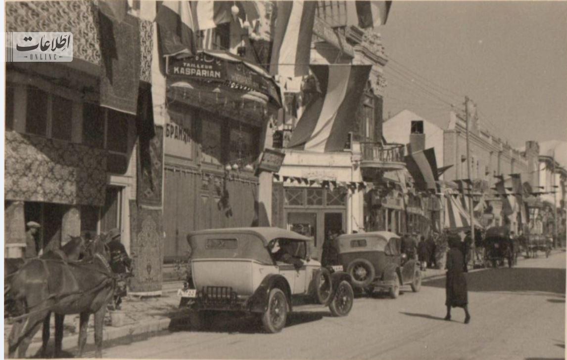 دو عکس دیده نشده از خیابان لاله‌زار ۹۵ سال پیش